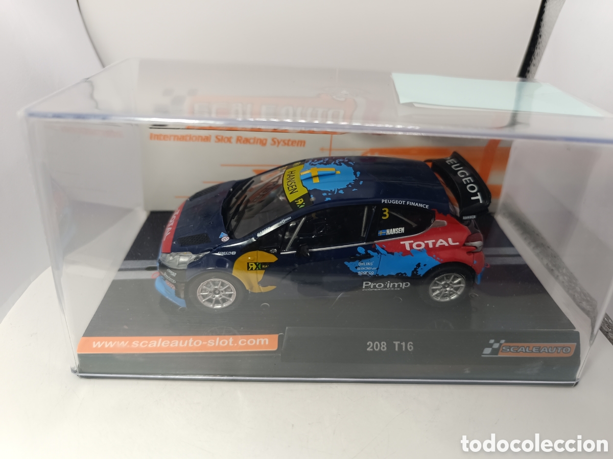 Slot Cars: SCALEAUTO PEUGEOT 208 WRX ISTANBUL 2014 SC6196R