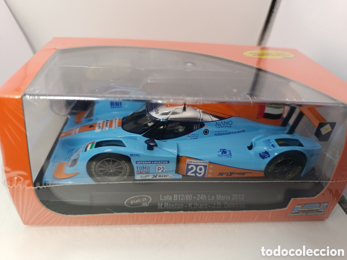 Slot Cars: SLOT.IT LOLA B12/80 N.29 24H LE MANS 2012 CA39B