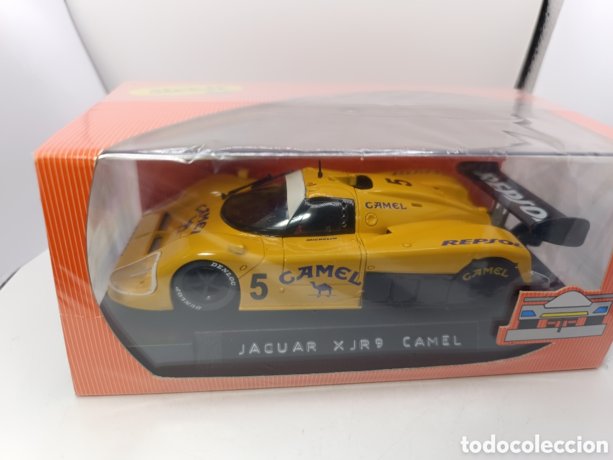 Slot Cars: SLOT.IT JAGUAR XJR9 PINTADO CAMEL