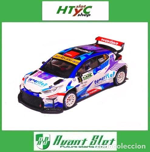 Slot Cars: AVANT SLOT TOYOTA YARIS RALLY 2 #2 RALLY NAR&Oacute;N 2025 CRUZ / MUJICA AV52613