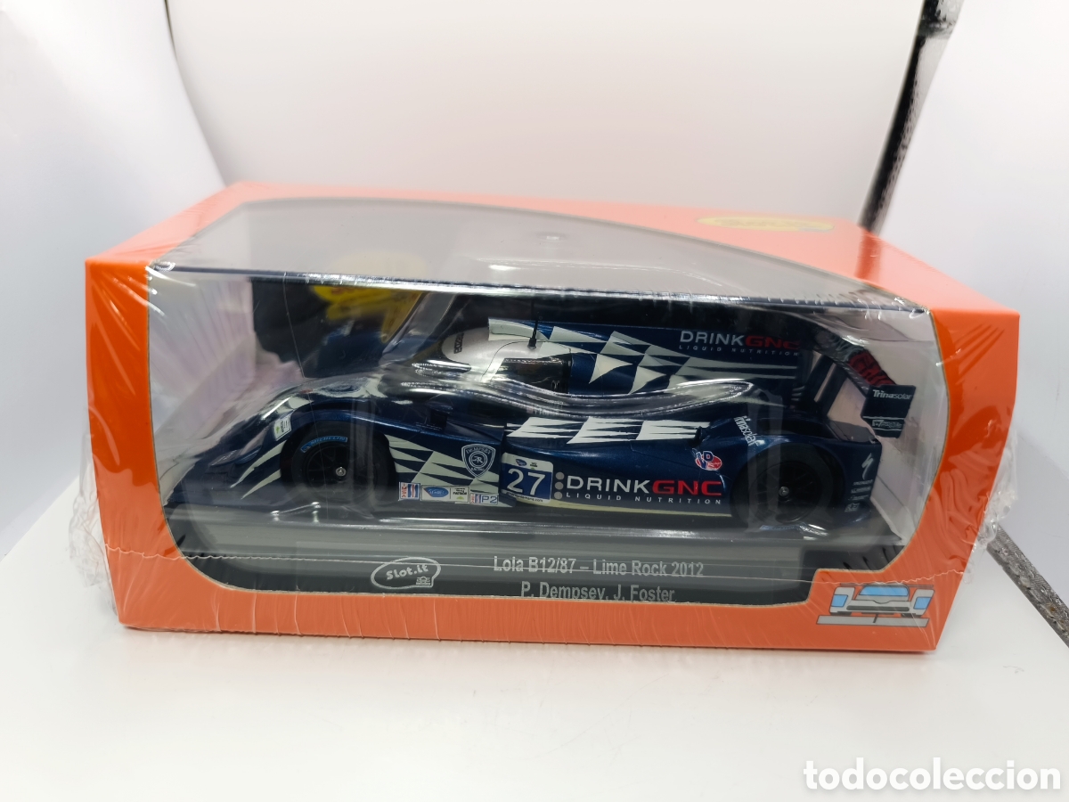 Slot Cars: SLOT.IT LOLA B12/87 N.27 LIME ROCK 2012 CA39d