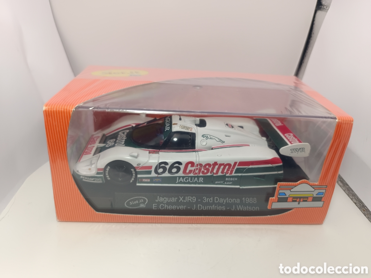 Slot Cars: SLOT.IT JAGUAR XJR9 3RD DAYTONA 1988 SICA07A