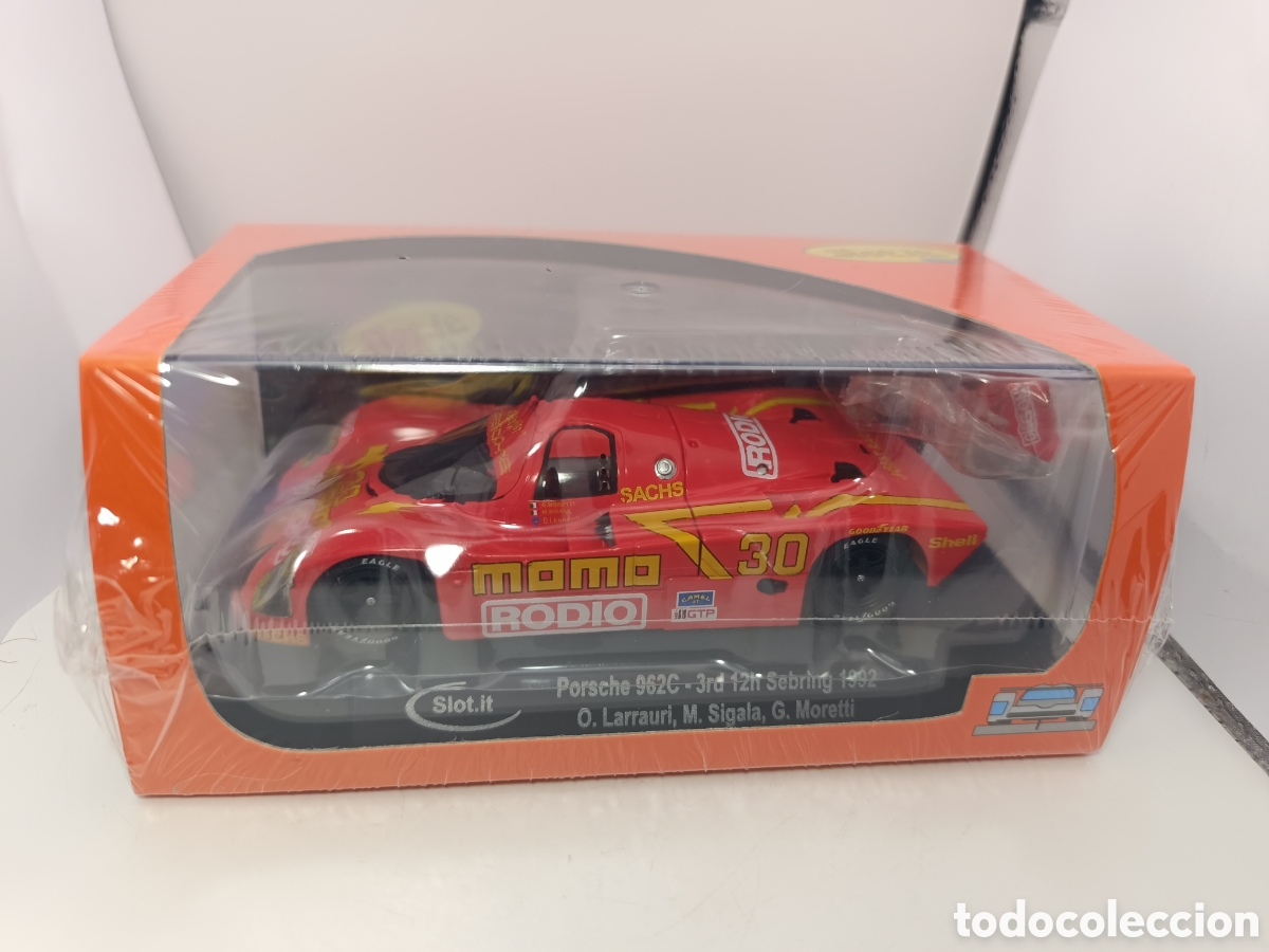 Slot Cars: SLOT.IT PORSCHE 962C N.30 3RD 12H SEBRING 1992 CA52B