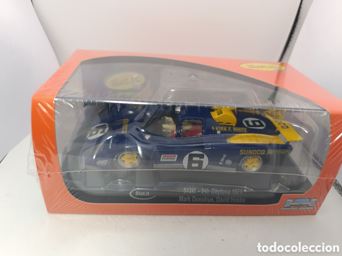 Slot Cars: SLOT.IT FERRARI 512M N.6 3RD DAYTONA 1971 CA51b