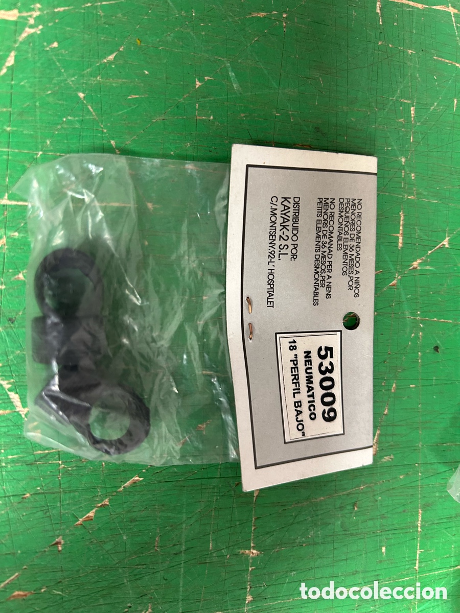 Slot Cars: SLOT SCALEXTRIC TEAM SLOT NEUMATICOAS GOM REF 53009 16 PERFIL BAJO