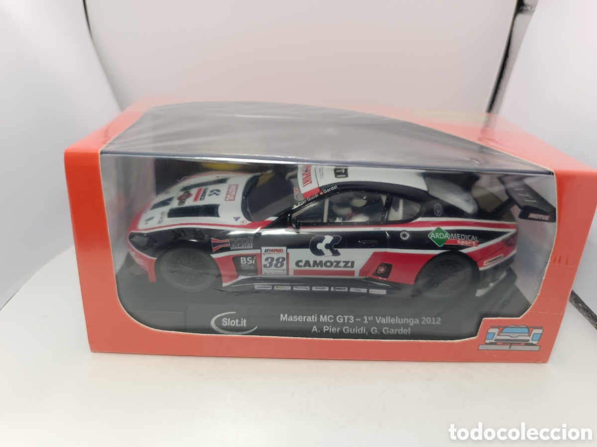 Slot Cars: SLOT.IT MASERATI MC GT3 1ST VALLELUNGA 2012 CA43B