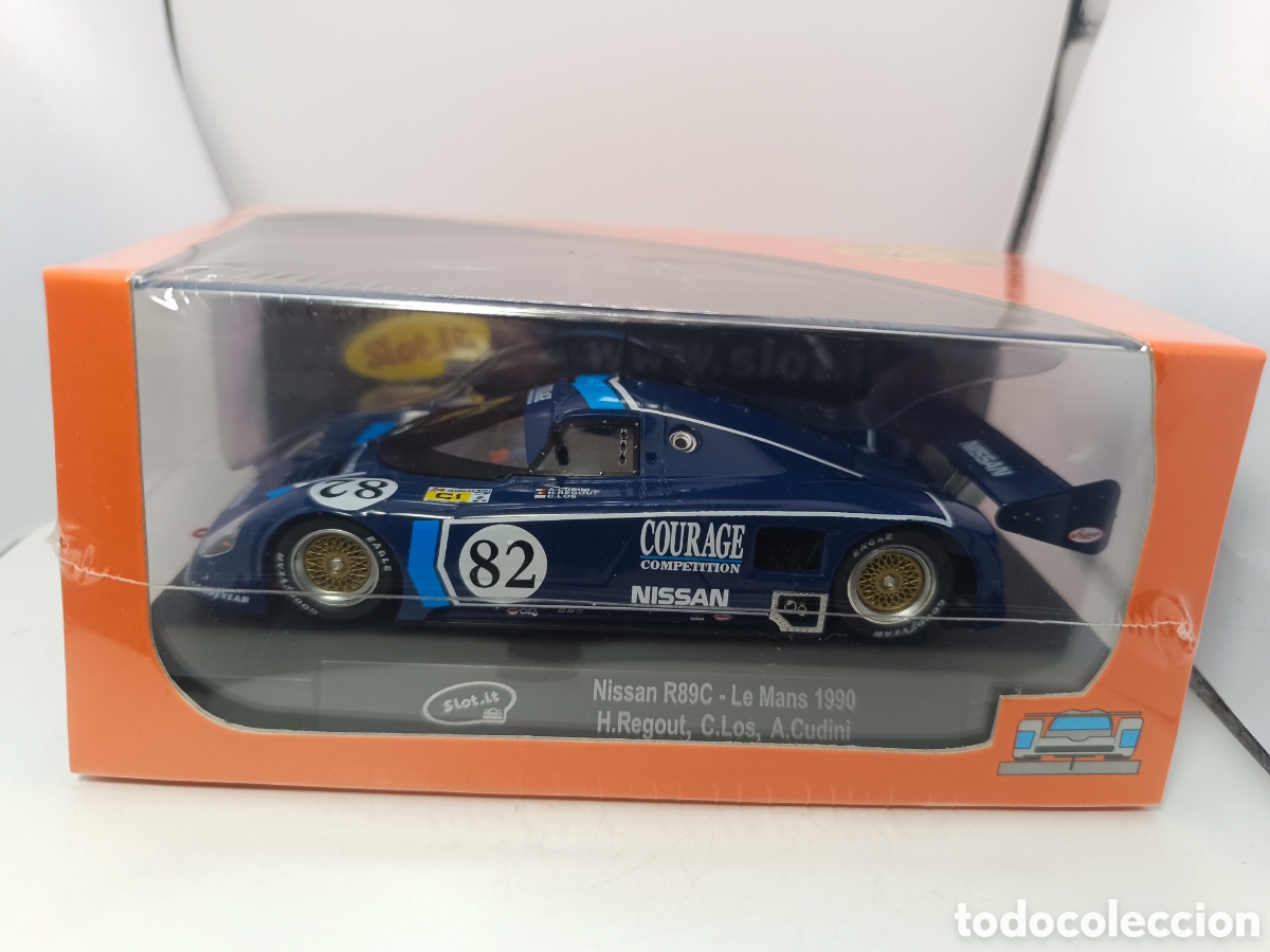 Slot Cars: SLOT.IT NISSAN R89C N.82 LE MANS 1990 CA28F