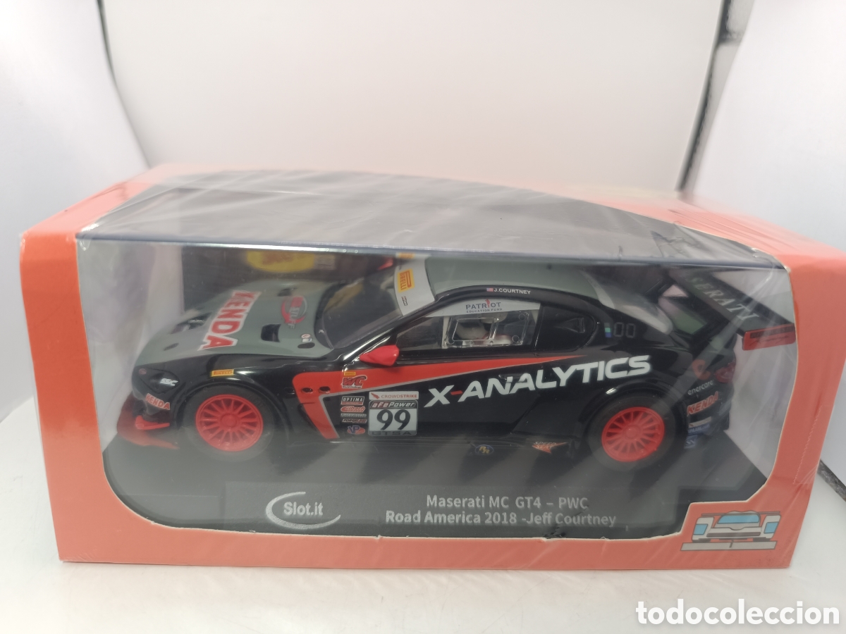 Slot Cars: SLOT.IT MASERATI MC GT4 N.99 1ST WATKINS 2018 CA48A