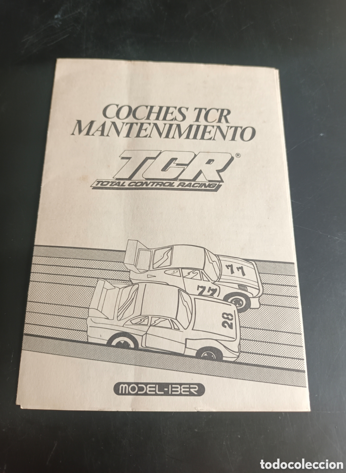 Slot Cars: Intrucciones Coches TCR mantenimiento