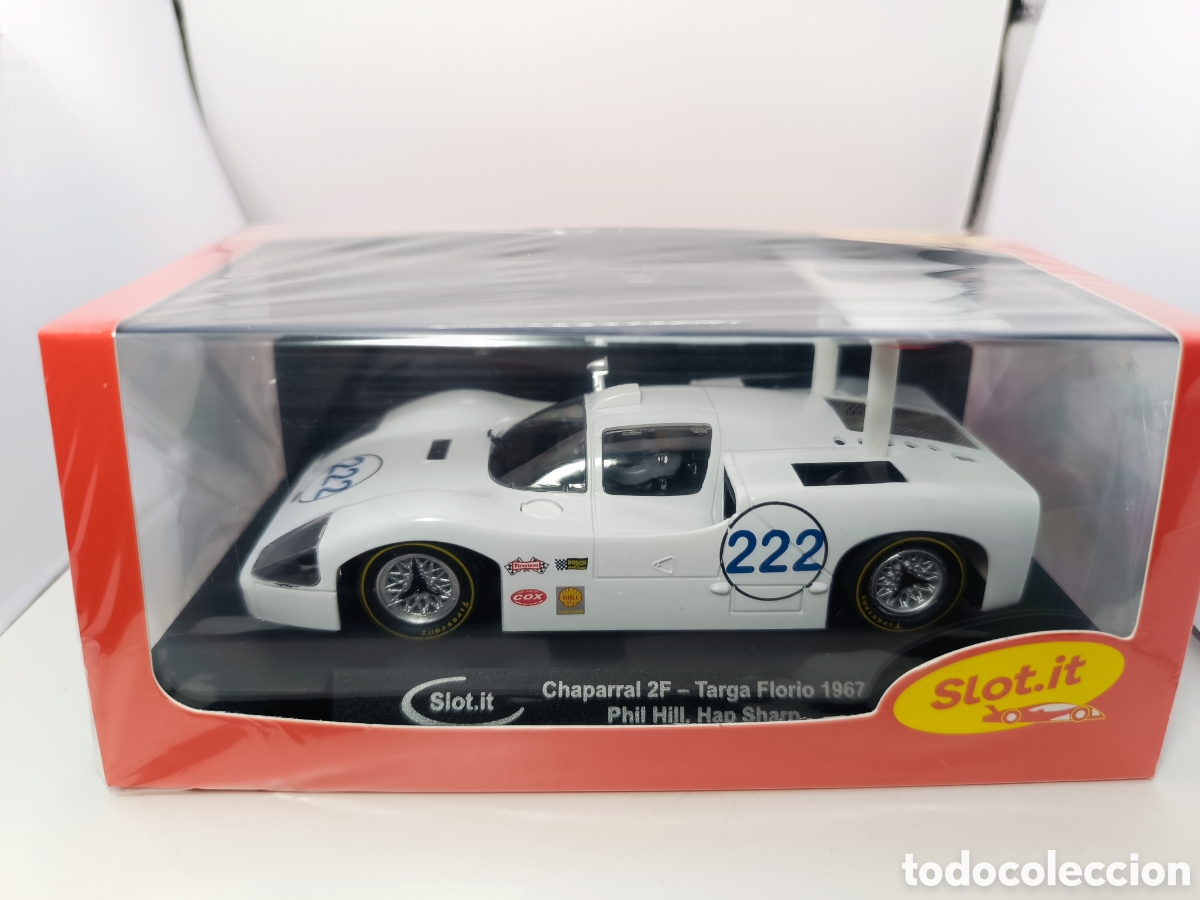 Slot Cars: SLOT.IT CHAPARRAL 2F N.222 TARGA FLORIO 1967 CA46B