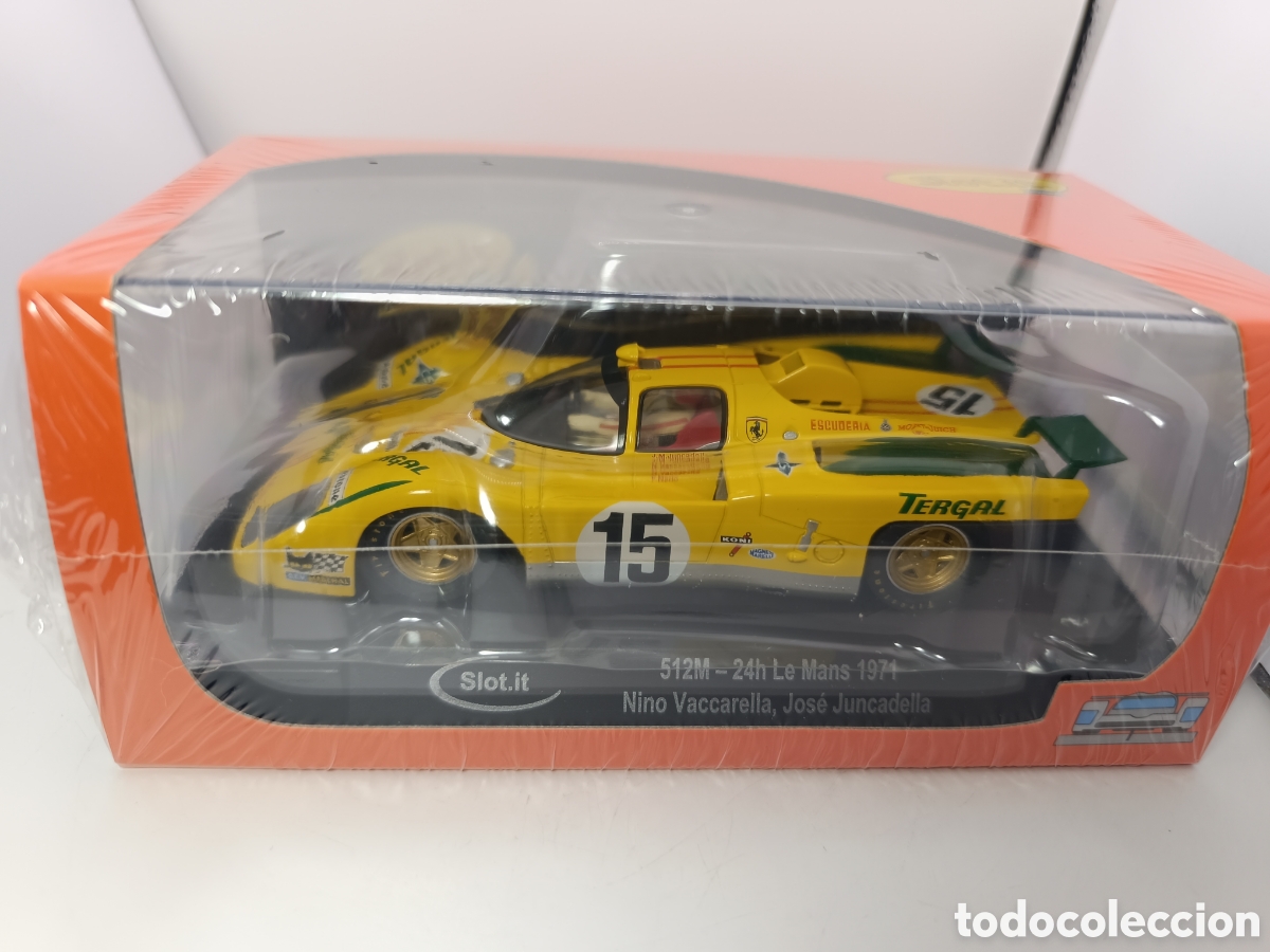 Slot Cars: SLOT.IT FERRARI 512M N.15 24H LE MANS 1971 CA51C