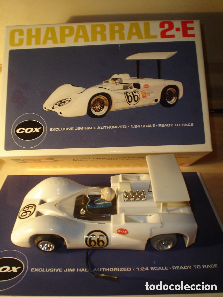 Slot Cars: Vintage Cox Chaparral 2E Excellent