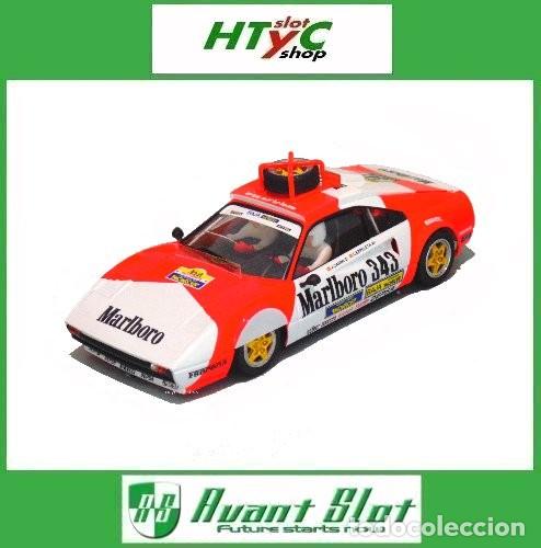Slot Cars: AVANT SLOT FERRARI 308 GTB #343 MARLBORO BAJA ARAG&Oacute;N 1985 ZANINI AV51411