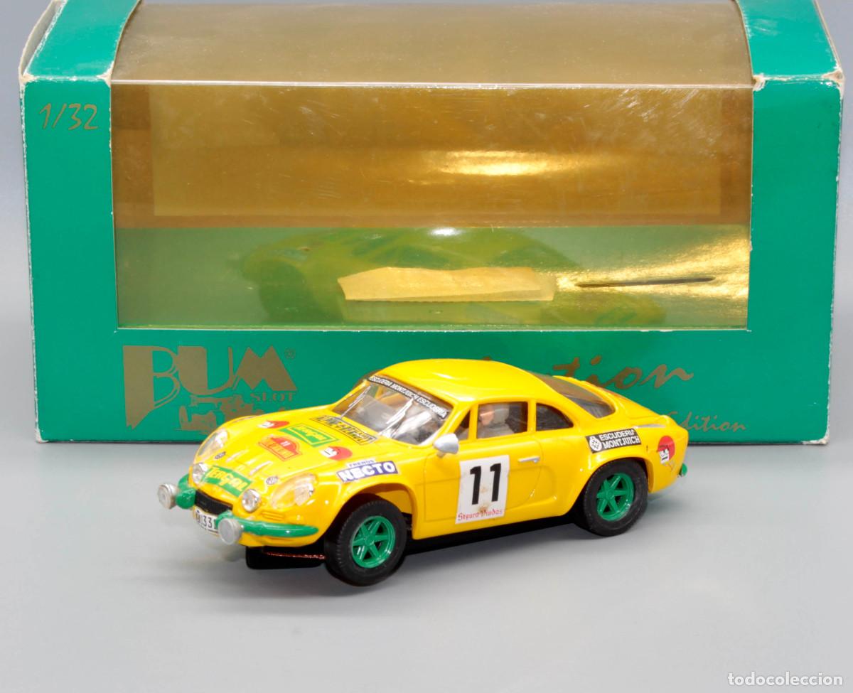 Slot Cars: Alpine-Renault A110 1800 Grupo 4 Tergal Rally Catalunya 1974 (BUM Slot)