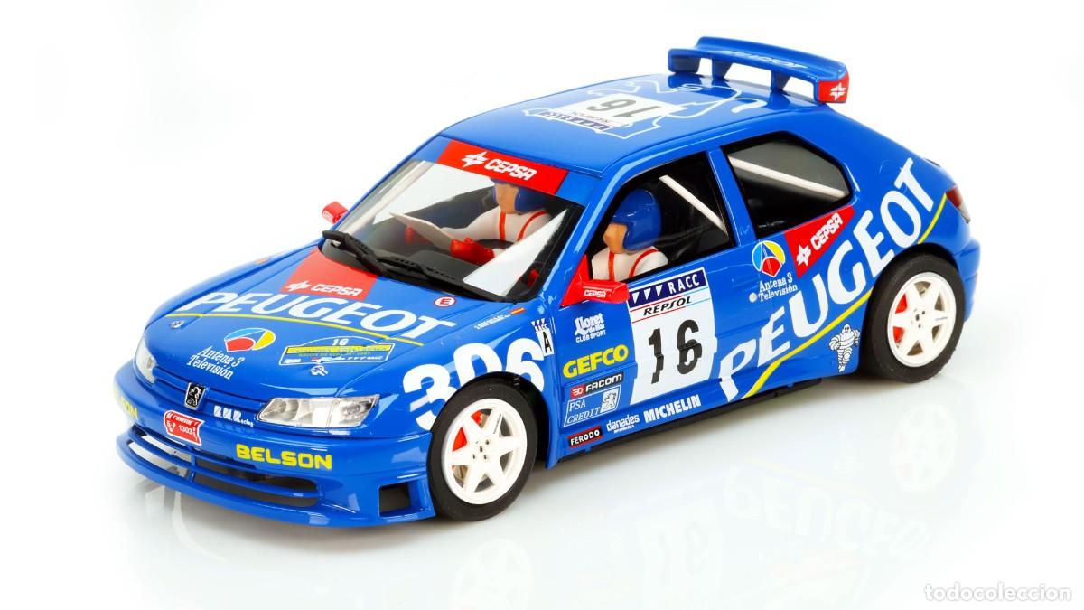 Slot Cars: AVANT SLOT PEUGEOT 306 MAXI #16 RACC RALLY 1997 AZCONA / BILLMAIER AV52806