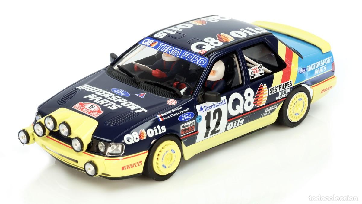 Slot Cars: AVANT SLOT FORD SIERRA RS COSWORTH #12 RALLYE MONTE CARLO 1991 DELECOUR AV52508