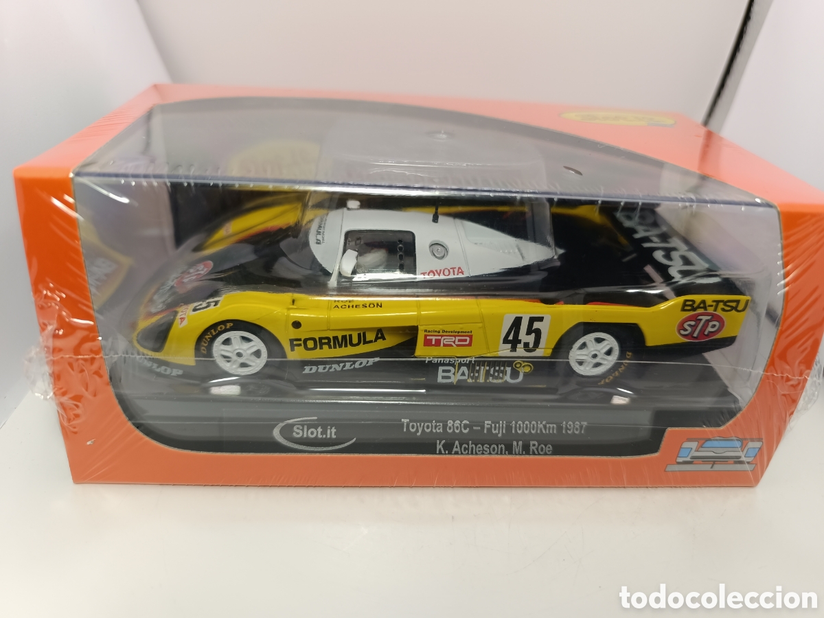 Slot Cars: SLOT.IT TOYOTA 86C N.45 FUJI 1000KM 1987 CA41E