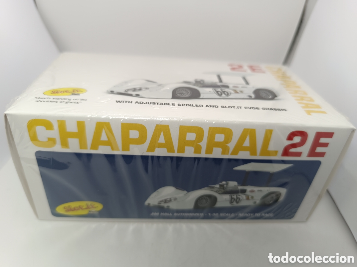 Slot Cars: SLOT.IT CHAPARRAL 2E N.66 2ND RIVERSIDE 1966 CA16B