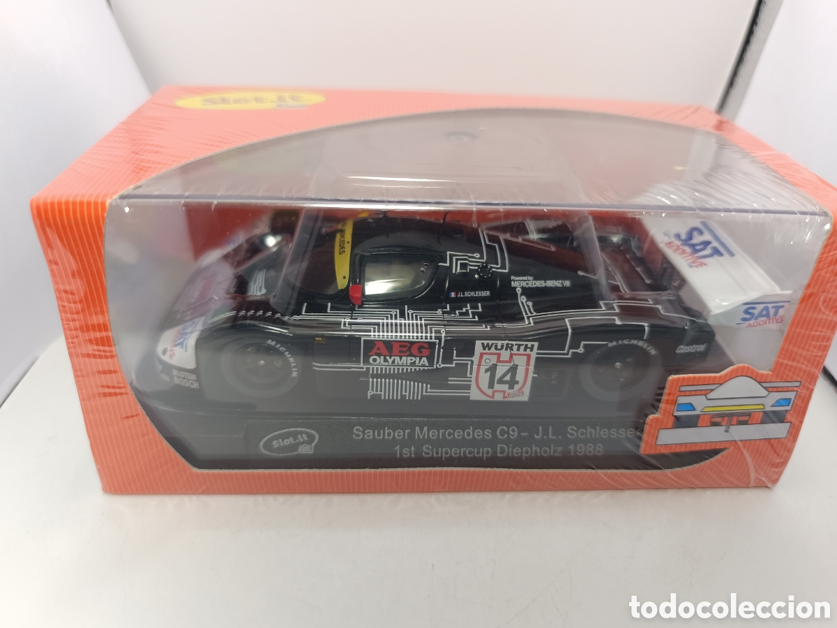 Slot Cars: SLOT.IT SAUBER MERCEDES C9 N.14 SUPERCUP DIEPHOLZ 1986 CA06G