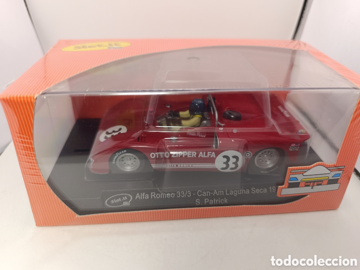 Slot Cars: SLOT.IT ALFA ROMEO 33/3 CAN-AM LAGUNA SECA 1972 CA11B