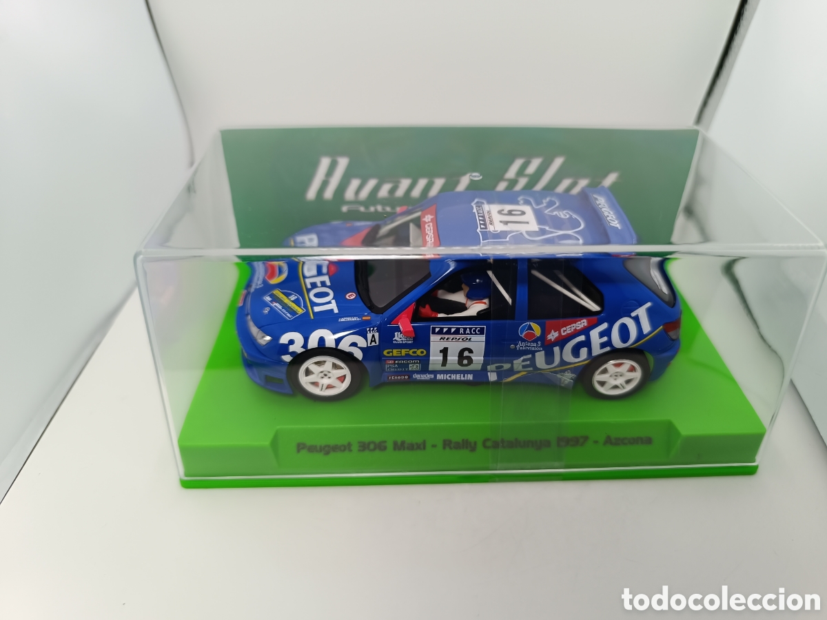 Slot Cars: AVANT SLOT PEUGEOT 306 MAXI RALLY CATALUNYA 1997 AZCONA 52806
