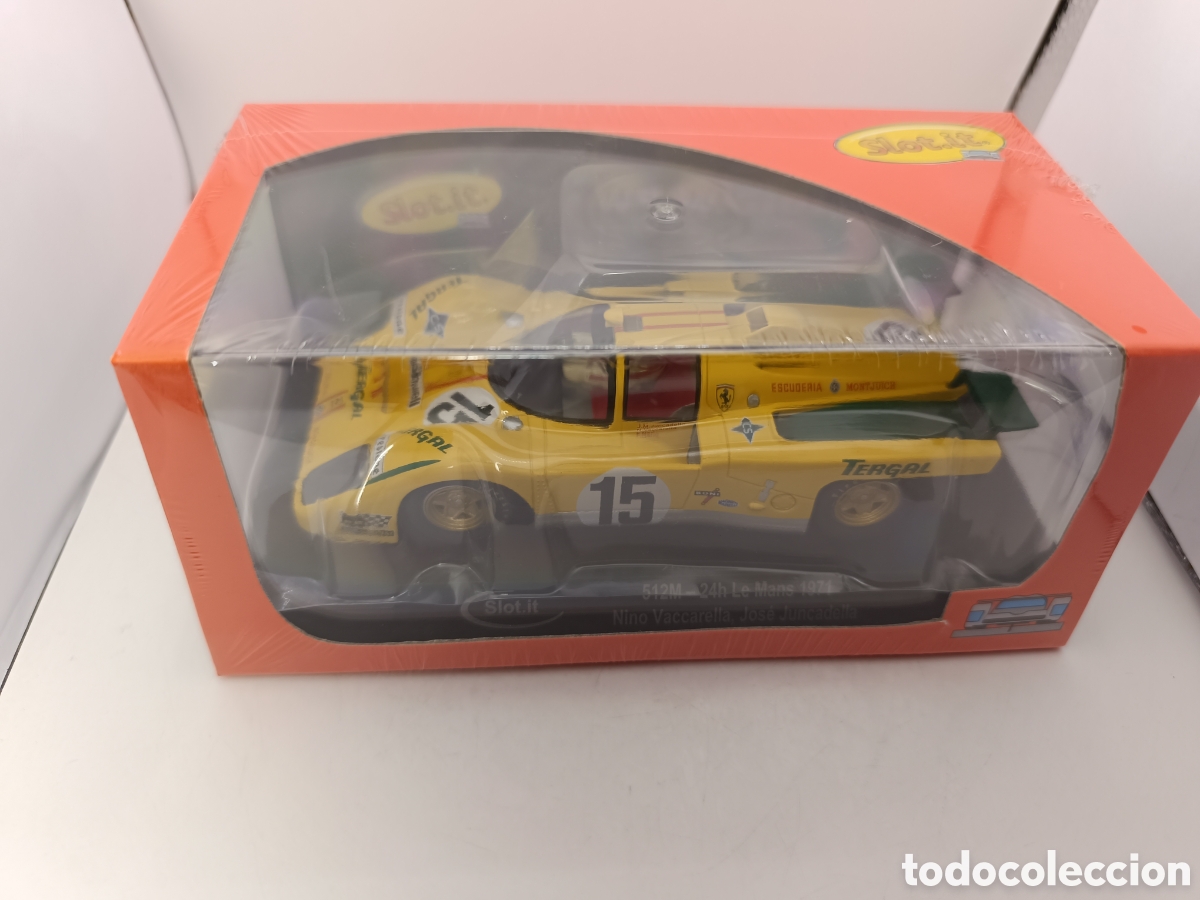Slot Cars: SLOT.IT FERRARI 512M N.15 24H LE MANS 1971 CA51C