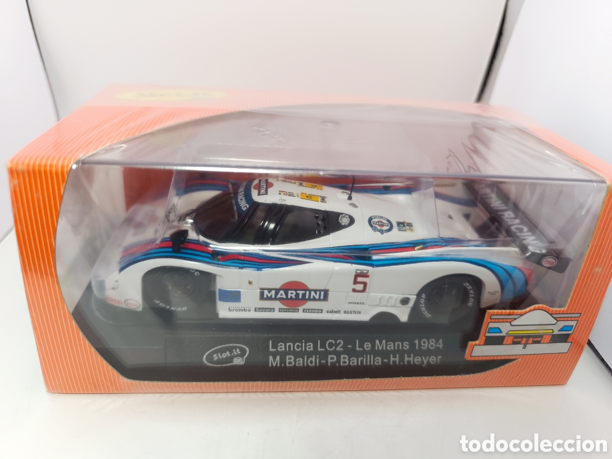 Slot Cars: SLOT.IT LANCIA LC2 MARTINI LE MANS 1984 CA08B