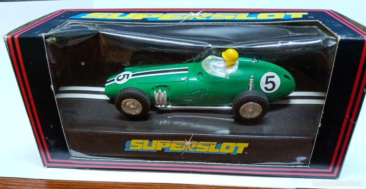 Slot Cars: Superslot. BRM verde. Ref. C.042