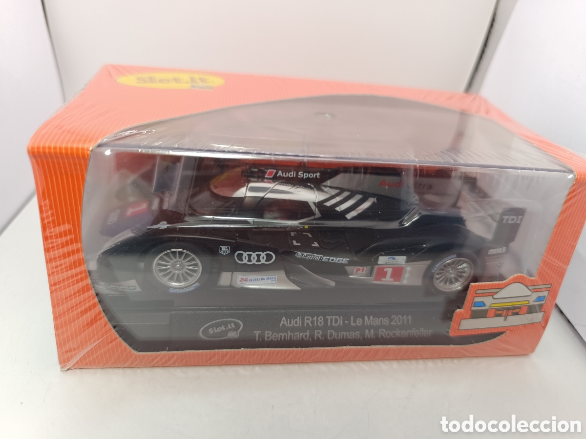 Slot Cars: SLOT.IT AUDI R18 TDI N.1 LE MANS 2011 CA24B