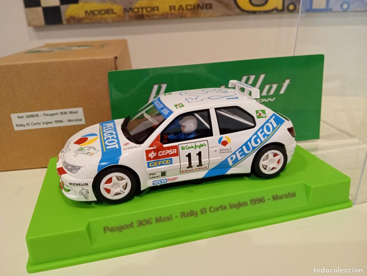 Slot Cars: AVANT SLOT. Peugeot 306 Maxi. Moratal. Rally El Corte Ingl&eacute;s 1996. Ref. 52805