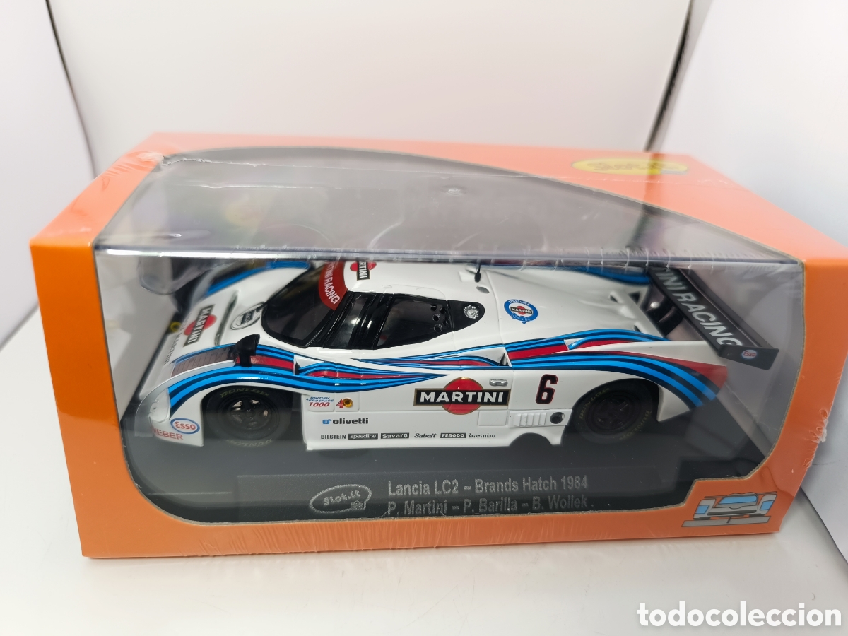 Slot Cars: SLOT.IT LANCIA LC2 MARTINI N.6 BRANDS HATCH 1984 CA08F