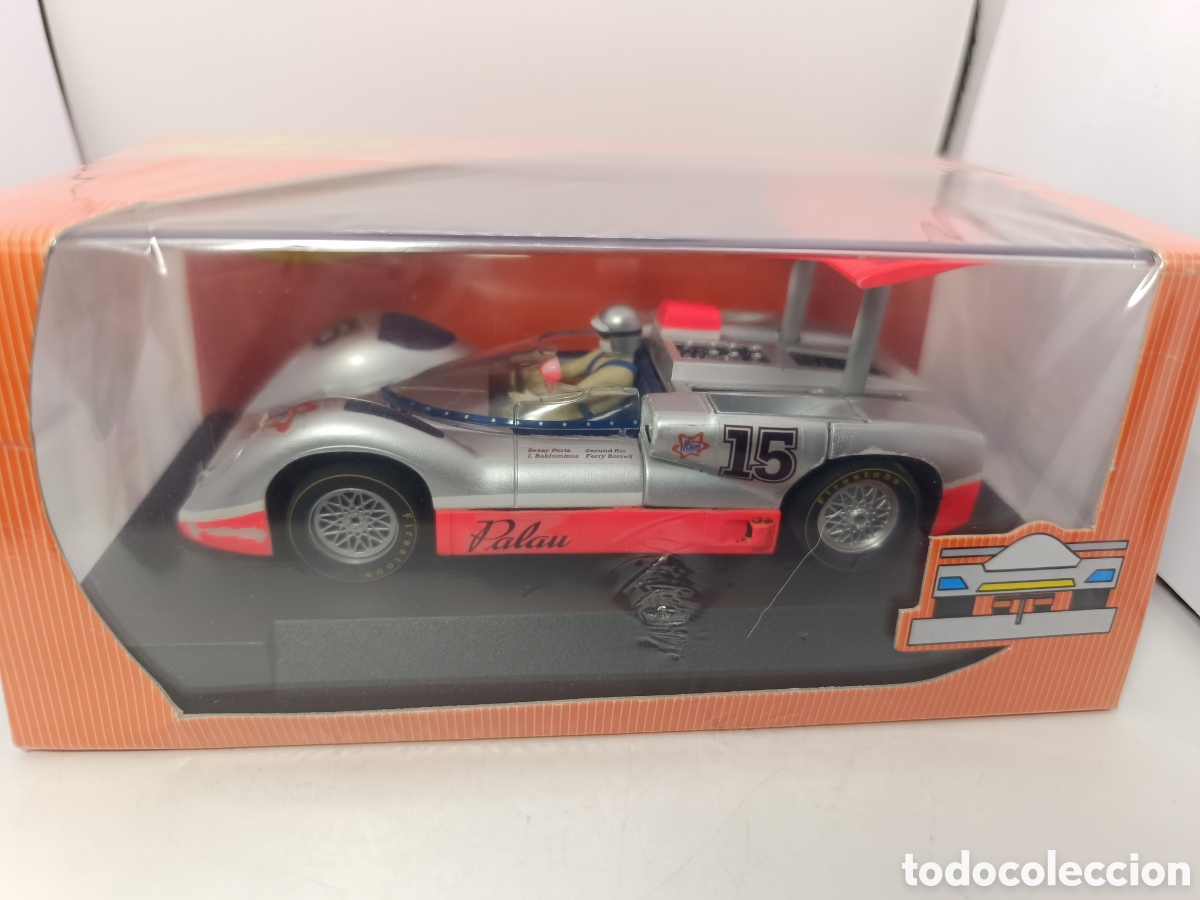 Slot Cars: SLOT.IT CHAPARRAL 2E WHITE KIT PINTADO 75 ANIVERSARIO PALAU