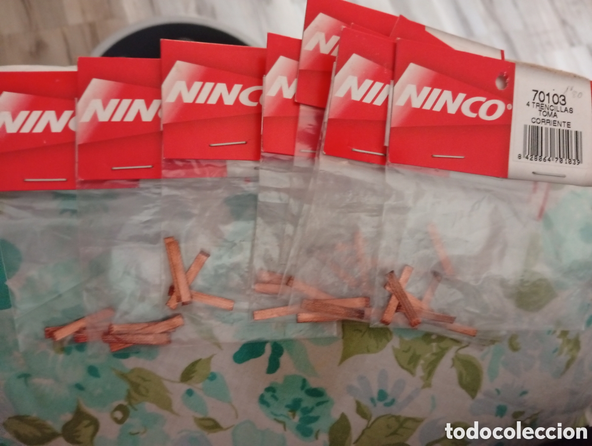Slot Cars: 10 paquetes trencillas NINCO 70103