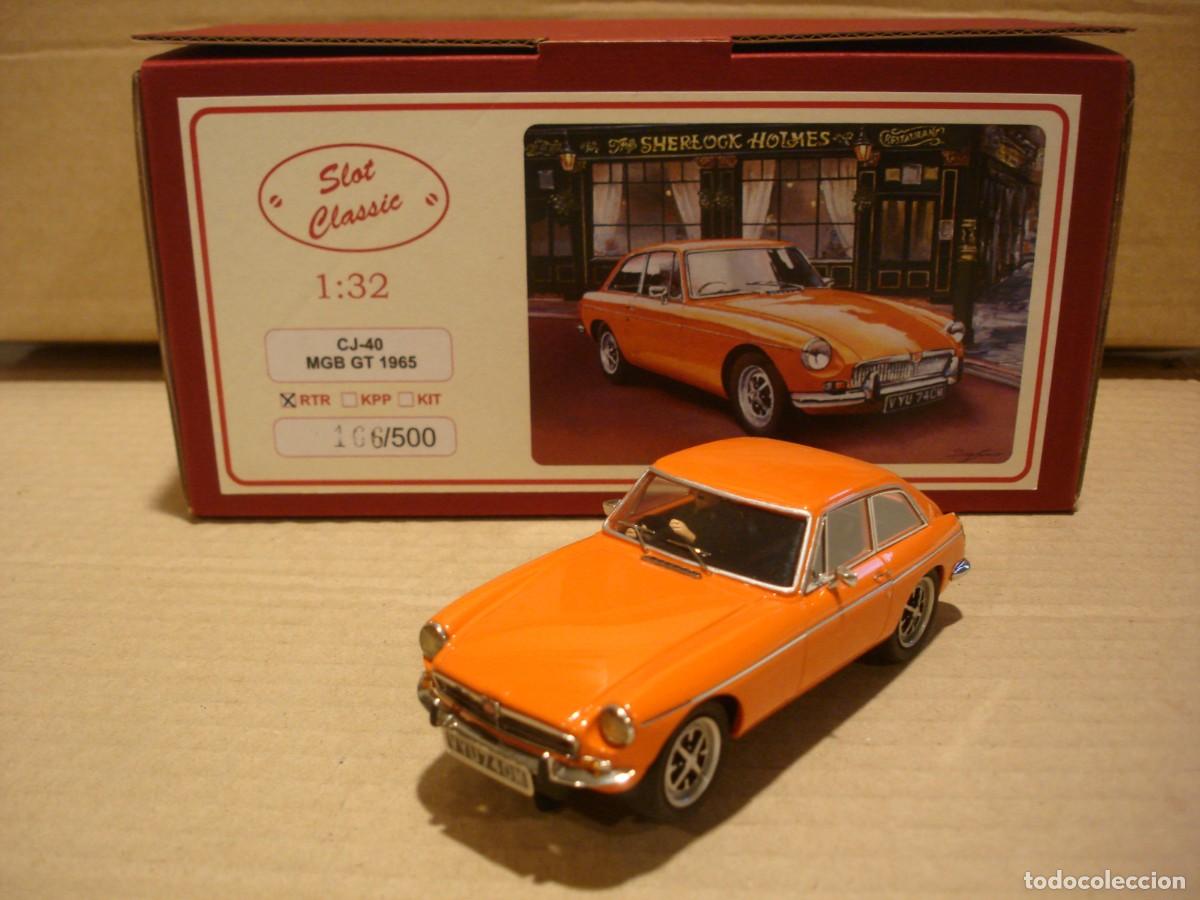 Slot Cars: SLOT CLASSIC MGB GT 1965 REF CJ-40 RTR NUEVO CON SU CAJA ORIGINAL