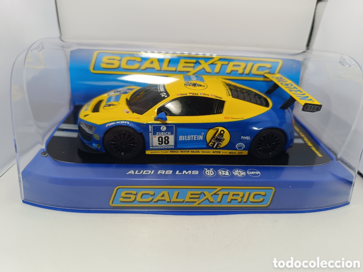 Slot Cars: SCALEXTRIC AUDI R8 LMS TEAM PHOENIX RACING N.98 C3045