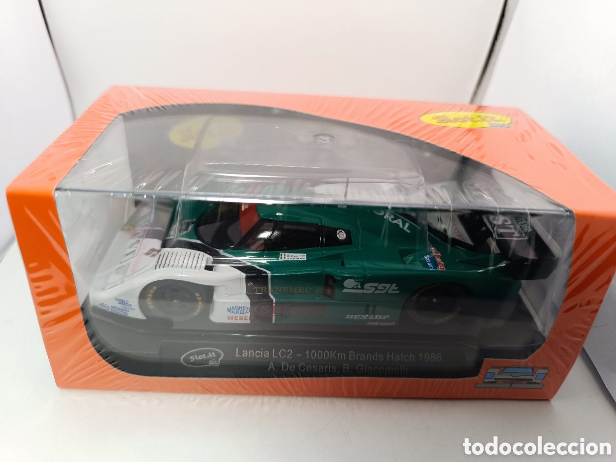 Slot Cars: SLOT.IT LANCIA LC2 1000 KM BRANDS HATCH 1986 CA21E