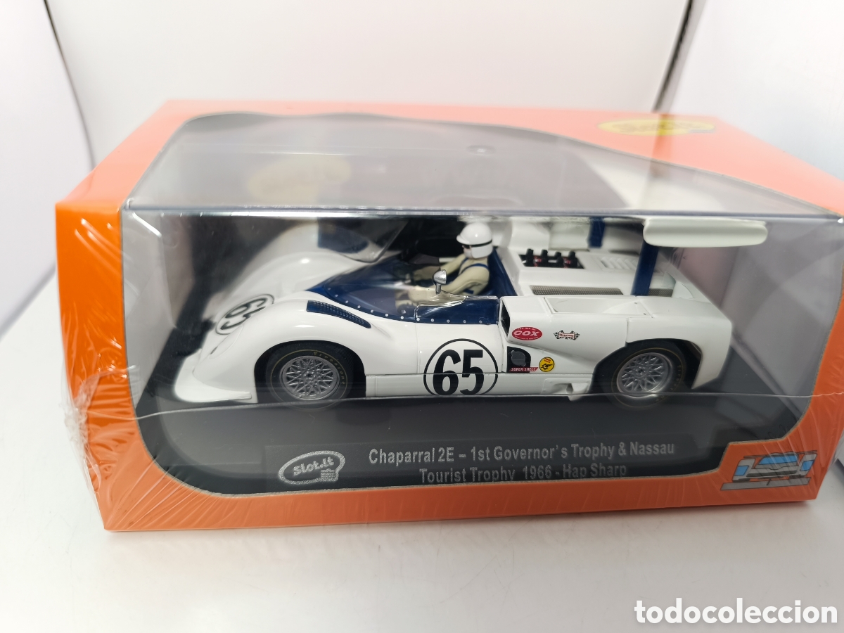 Slot Cars: SLOT.IT CHAPARRAL 2E N.65 1ST GOVERNOR'S TROPHY 1966 CA16c