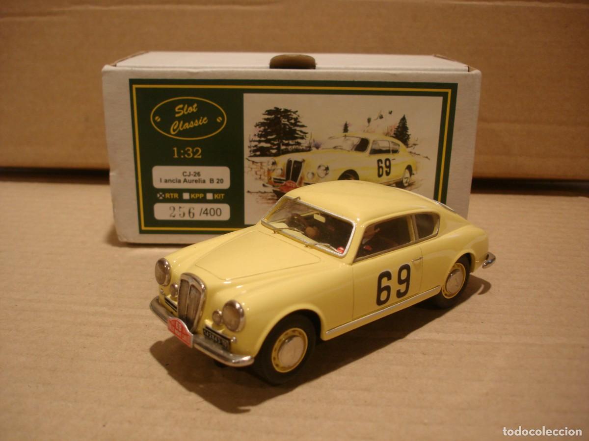 Slot Cars: SLOT CLASSIC LANCIA AURELIA MONTECARLO REF CJ-26 RTR NUEVO CON SU CAJA ORIGINAL