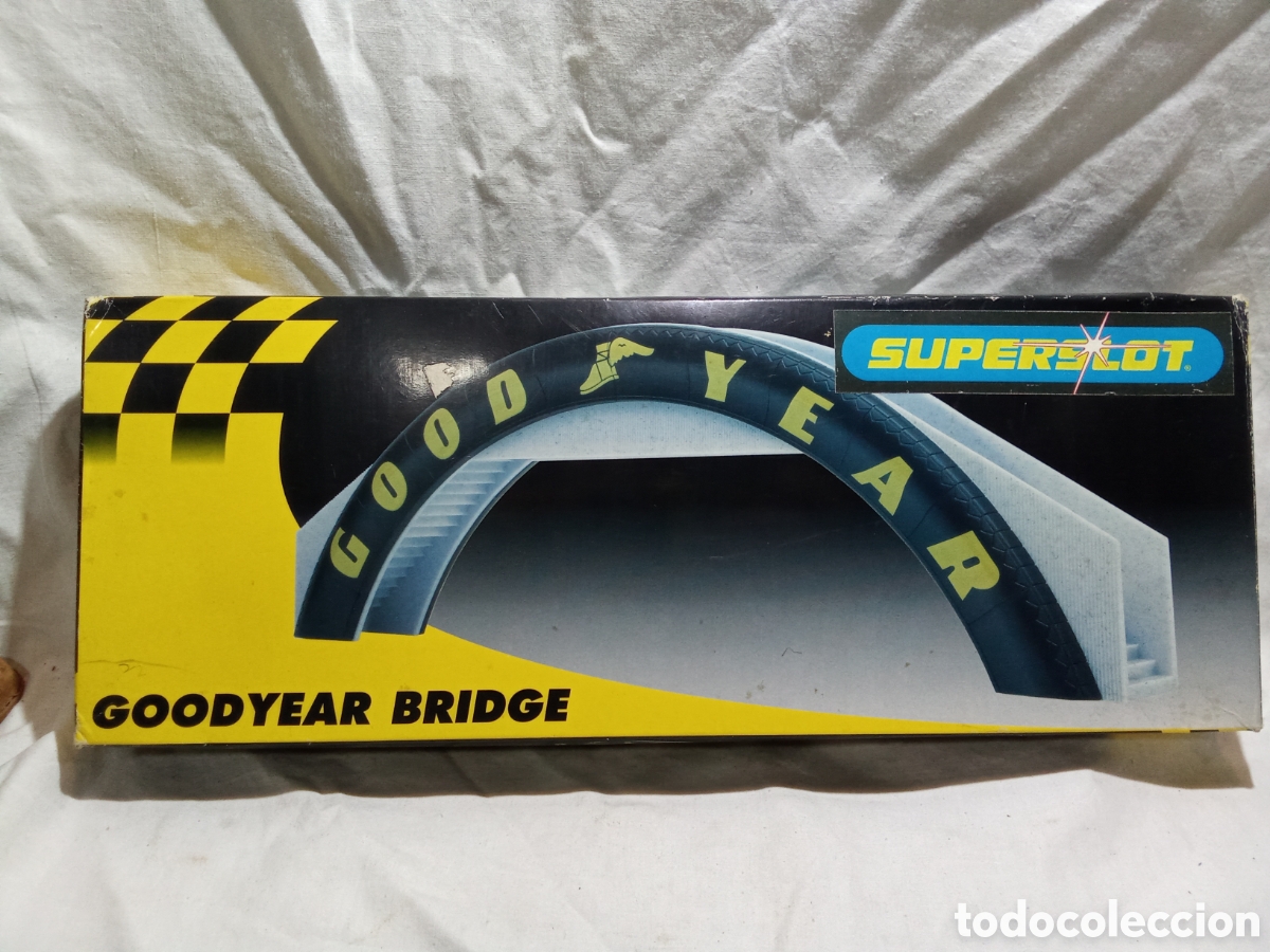 Slot Cars: PUENTE DE GOODYEAR C641 SUPERSLOT PARA SCALEXTRIC