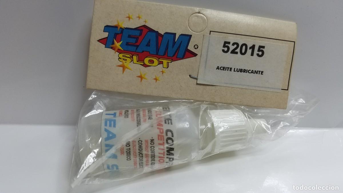 Slot Cars: SLOT SCALEXTRIC TEAM SLOT BLISTER BOLSA FRASCO ACEITE LUBRICANTE LUBRIFICANTE REF. 52015