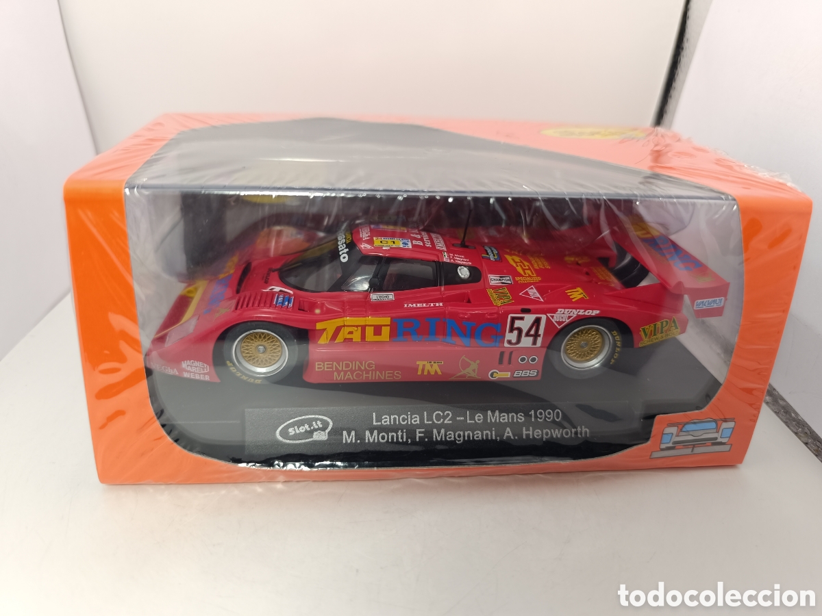 Slot Cars: SLOT.IT LANCIA LC2 n.54 LE MANS 1990 CA21F