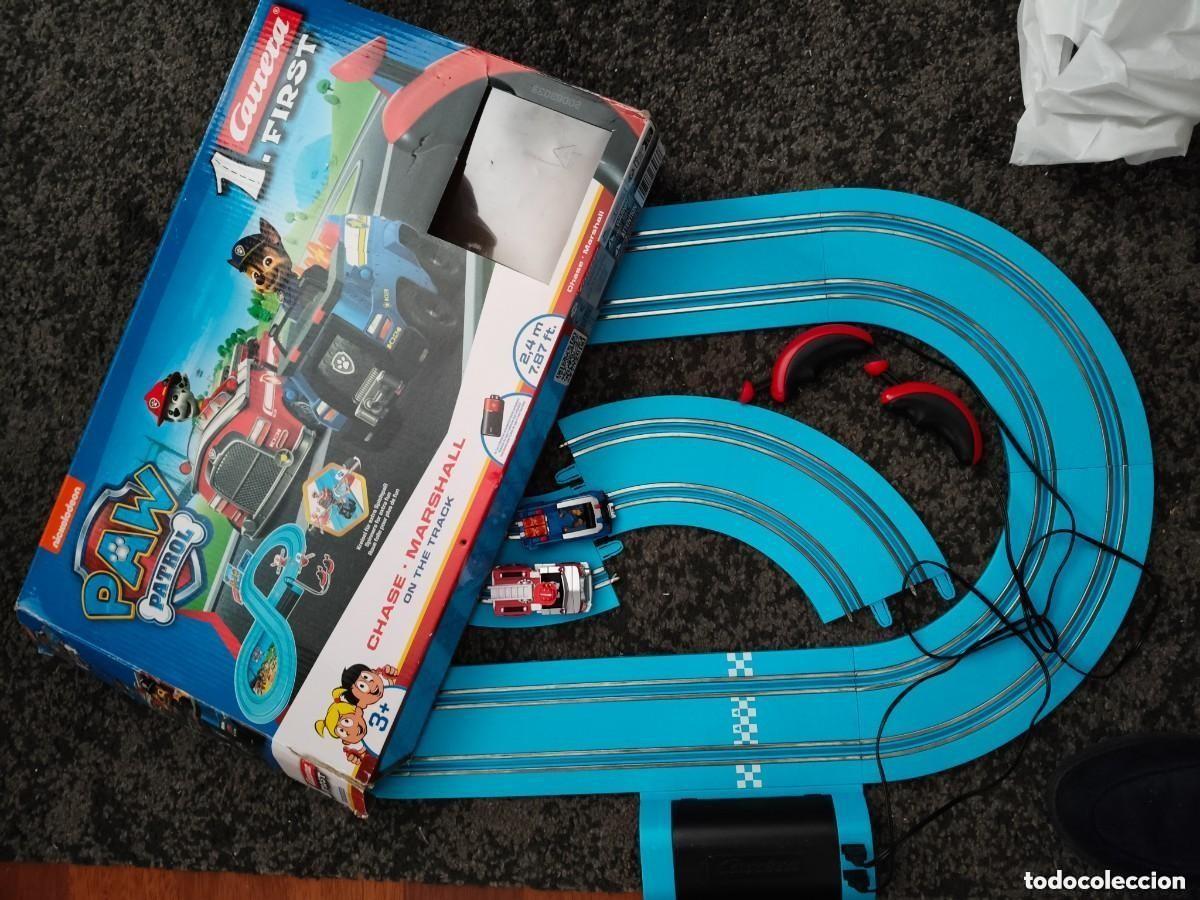 Slot Cars: Circuito Carrera Paw Patrol Chase And Marshall On The Track