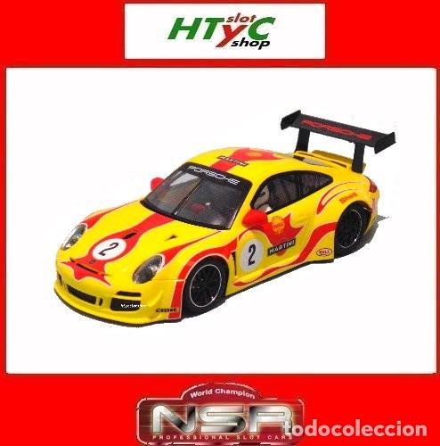 Slot Cars: NSR PORSCHE 997 #2 YELLOW HIPPIE PSYCHEDELIC LIVERY 0637AW