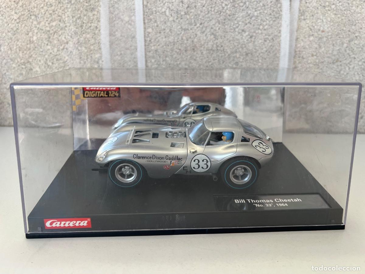 Slot Cars: CARRERA EVOLUTION BILL THOMAS CHEETAH NUM 33, DE 1964 SLOT CAR ESCALA 1/24