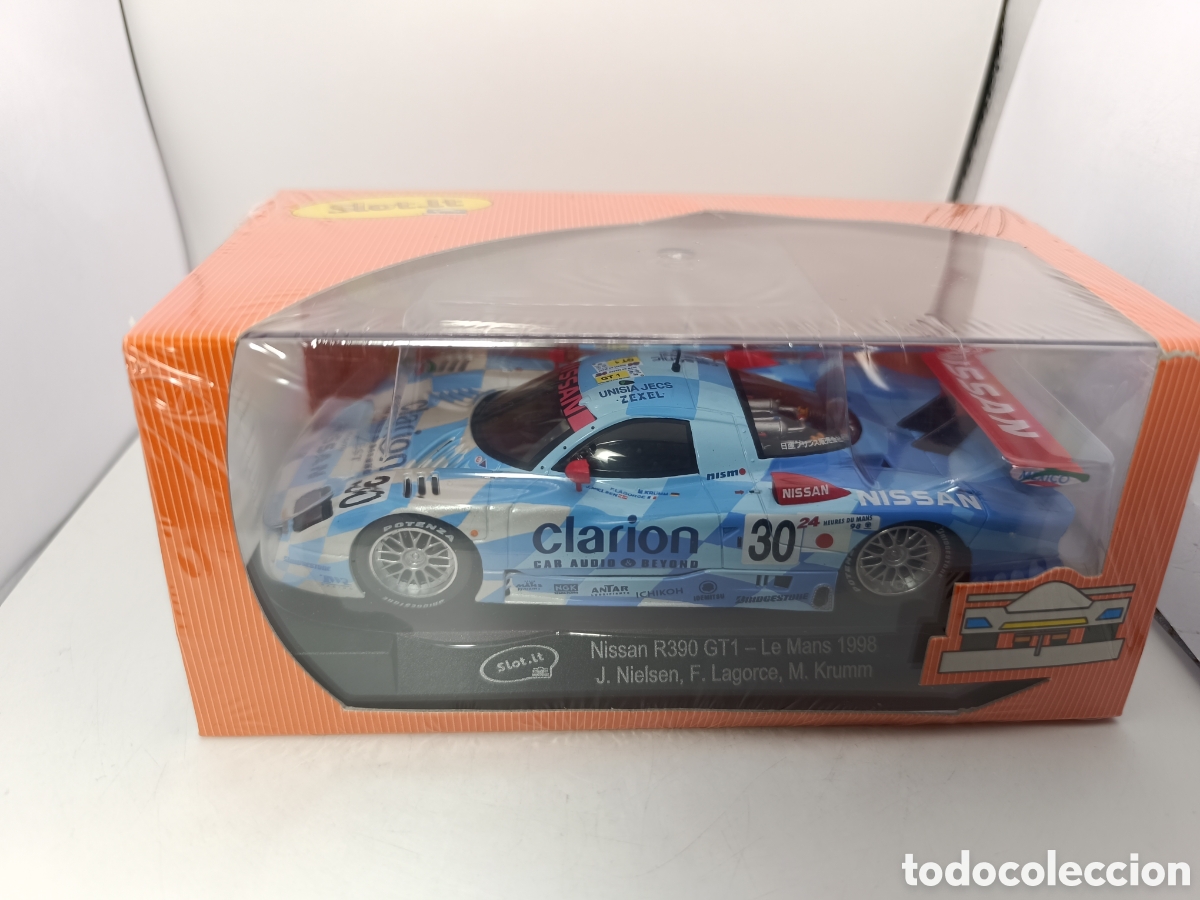 Slot Cars: SLOT.IT NISSAN R390 GT1 N.30 LE MANS 1988 CA14C