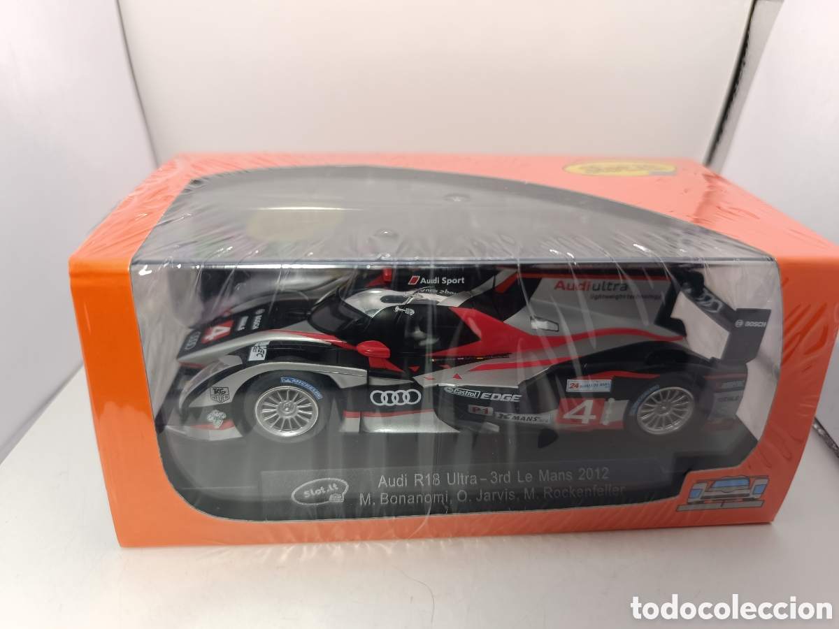 Slot Cars: SLOT.IT AUDI R18 ULTRA N.4 3RD LE MANS 2012 CA38A