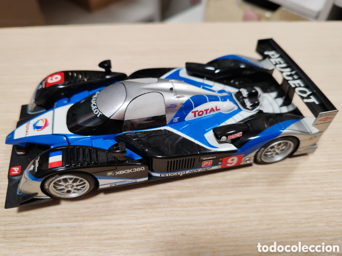 Slot Cars: SLOT CAR SCALEXTRIC PEUGEOT 908 HDI FAP. HORNBY