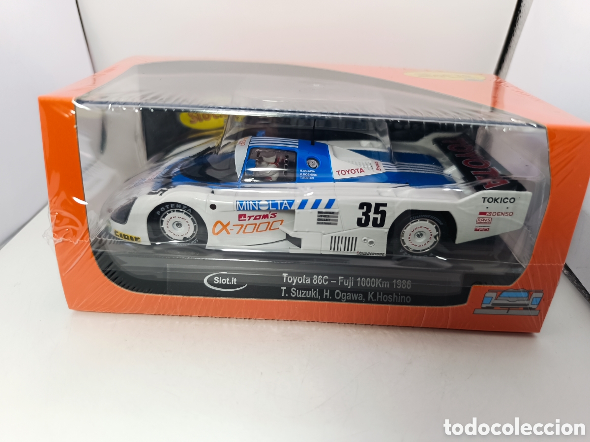 Slot Cars: SLOT.IT TOYOTA 88C N.35 FUJI 1000 KMS 1986 CA41D