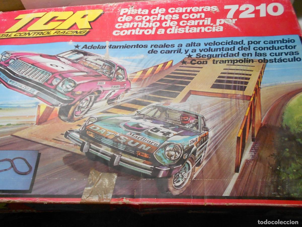 Slot Cars: circuito grande TCR 7210 circuito no probado a los coches le faltan una especie de enganche