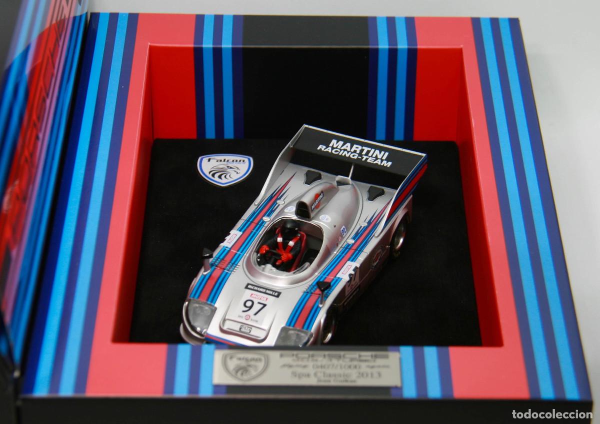 Slot Cars: Porsche 908/3 Turbo Martini (Falcon Slot) Ed. Lim.
